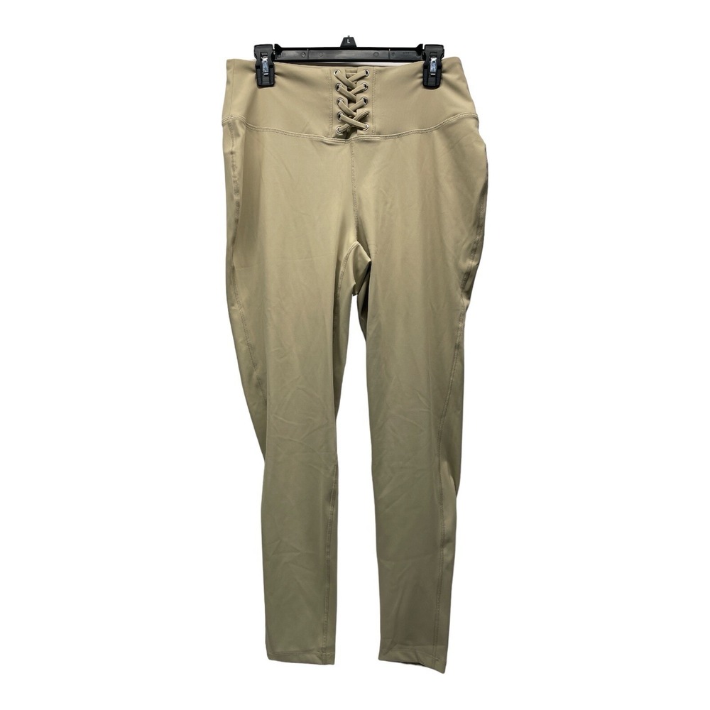 Jenni Style Not Size Women's 1X Khaki Color Leggings - Picture 1 of 5